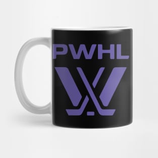 PWHL Purple Logo Mug